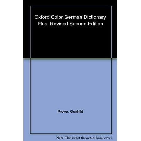 Oxford Color German Dictionary Plus, Used [Paperback]