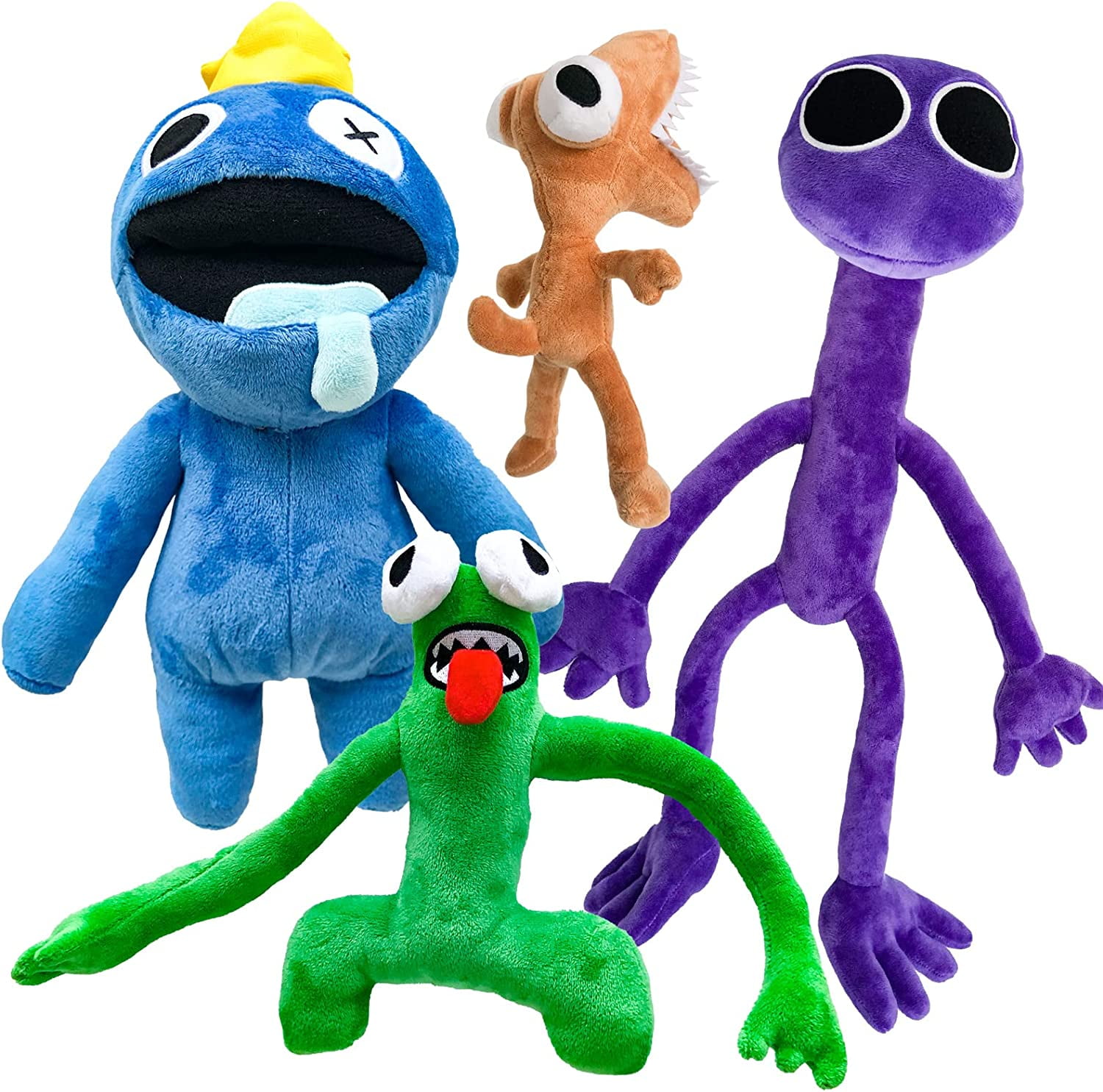 9-12IN Rainbow Friends Red/Pink/Yellow/Green/Blue Plush,6 Pcs Cute Game  Cartoon Character Blue Plush Doll Toy, Halloween Christmas Birthday Party  Favor Gift for Best Friends and Kids (A) : : Toys & Games