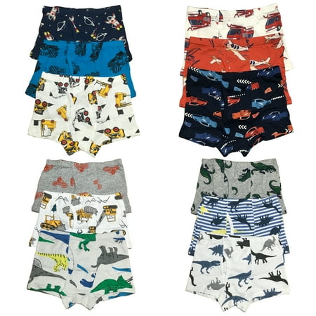 

Experience Unmatched Style and Comfort with B&Q 12-Pack of Toddler Boys Cotton Boxer Briefs | Sizes 4T 5T 6T 7T and 8T | Stylish Comfortable and Durable Essentials