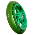 thumbnail image 1 of Roue de Trottinette 6 Pouces Roues de Fauteuil Roulant Roues avant avec Roulement 145 mm Vert transparent, 1 of 4