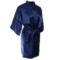 thumbnail image 1 of Vestido de noche de Seda Sunnimix dama de honor con rhinestone m azul oscuro, 1 of 4