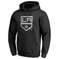 thumbnail image 2 of Men's Black Los Angeles Kings Splatter Logo Pullover Hoodie, 2 of 4