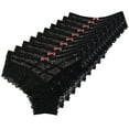 thumbnail image 1 of Gibobby Tangas de sexy mujer Bragas para mujer, encaje de ganchillo, bragas con cordones, ropa interior calada Sexy(Negro,M), 1 of 2