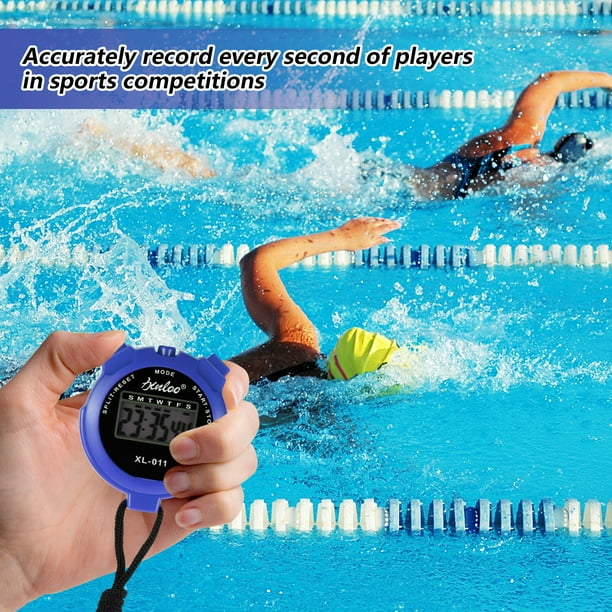 Sidaley Equipo de reloj deportivo digital Contador de tiempo profesional alimentado por Natacion Ciclismo Puntos LCD Reloj Temporizador de Electronica Bodega Aurrera en linea