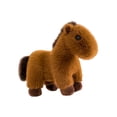 thumbnail image 2 of SSZMDLB Mini Peluche Cheval Réaliste, Adorable Poupée Poulain Réaliste, Animal en Peluche Court et Doux pour Enfants Compagnons, Jouet de Réconfort, Cadeau de l'Année du Cheval, Peluche Brun Blanc, 2 of 6