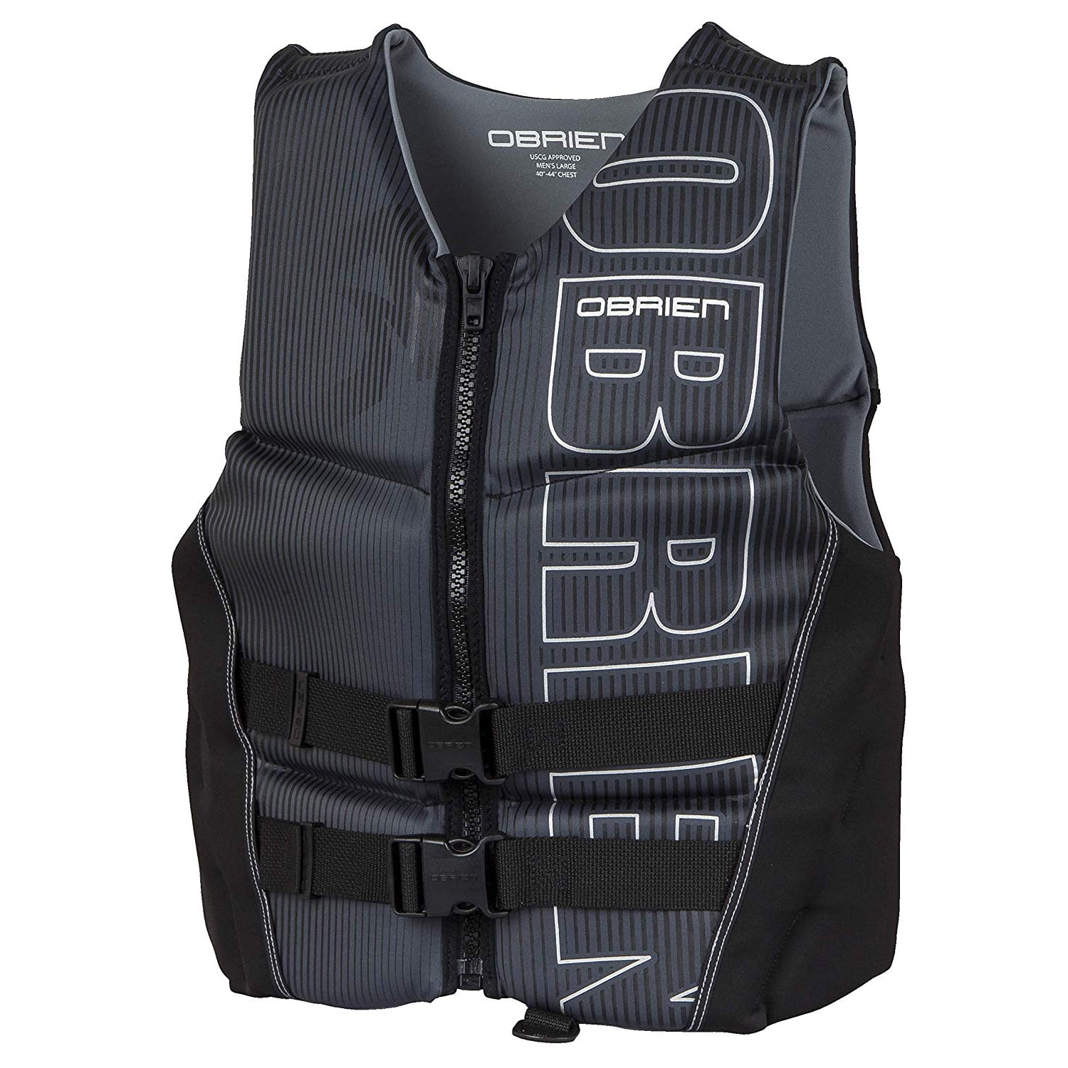 O'Brien Watersports Mens Flex VBack Lightweight Life Jacket, Black