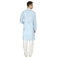 thumbnail image 2 of Mens Cotton Kurta Indian Pakistani Bollywood Style Dress For Diwali Pooja..., 2 of 5