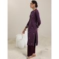 thumbnail image 3 of Libas Women'S Wool Regular Kurta (58143W_Burgundy L, 3 of 3