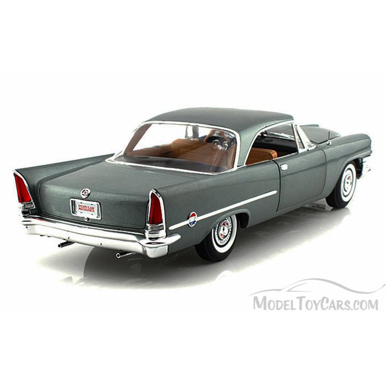 1957 Chrysler 300C, Gunmetal Gray - Auto World ERTL AMM1005 - 1/18 scale  Diecast Model Toy Car