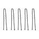 thumbnail image 2 of 100 horquillas para el pelo en forma de U para mujer, accesorios para el pelo de boda, pinzas para el pelo recogido (negras), 2 of 8