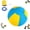 Blue_L, variant on Heavy-Duty Herding Ball for Dogs, Chew Resistant Outdoor Training Toy for Large Breeds Border Collies