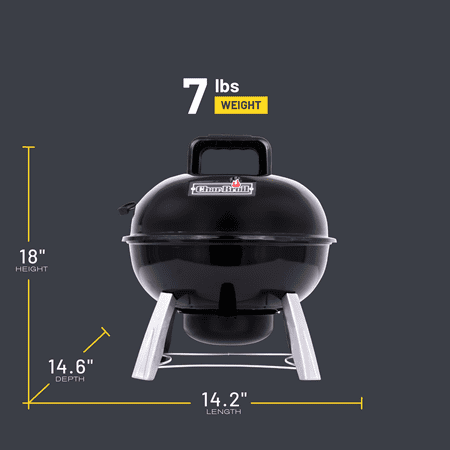 Char-Broil - Tabletop Kettle Charcoal Grill - Black