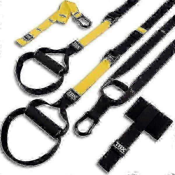 TRX All-in-One Suspension Trainer - Home Gym System for Experienced Fitness Enthusiasts with TRX Training Club Access - WELLNGS