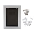 thumbnail image 2 of Dog Flap Door, 2 Layer Flap Pet Door, Professional Controllable Direction Dog and Cat Door with Slide In Closing Panel, Weatherproof  Dog Door for Interior Exterior Doors, 2 of 8
