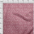 thumbnail image 3 of oneOone Velvet Red Fabric Asian Japanese Wave Sewing Material Print Fabric By The Yard 58 Inch Wide, 3 of 4