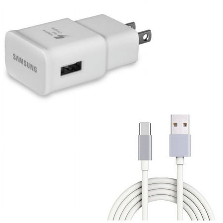 Type-C 10ft USB Cable w Adaptive Fast OEM Home Charger for OnePlus 9 Nord N200 5G/N100/N10 5G Pro Phone - Charger Cord Power Wire USB Power Adapter V4V for OnePlus 9 Nord N200 5G/N100/N10 5G Pro