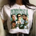 thumbnail image 4 of Camiseta de algodón puro para hombre y mujer, camisa con estampado gráfico, cuello redondo, Y2K, manga corta, ropa de verano, 4 of 4