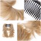 thumbnail image 3 of IDEANATEGRATE Extensión De Moño Sintético Dorado Con Fácil De Para Mujer, 3 of 7