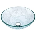thumbnail image 5 of Anzzi LS-AZ065 Vieno Series Deco-Glass Vessel Sink in Crystal Clear Floral, 5 of 5