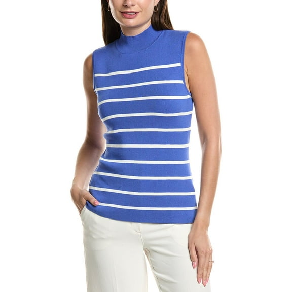 Tahari ASL womens Petite Knit Shirt, PM