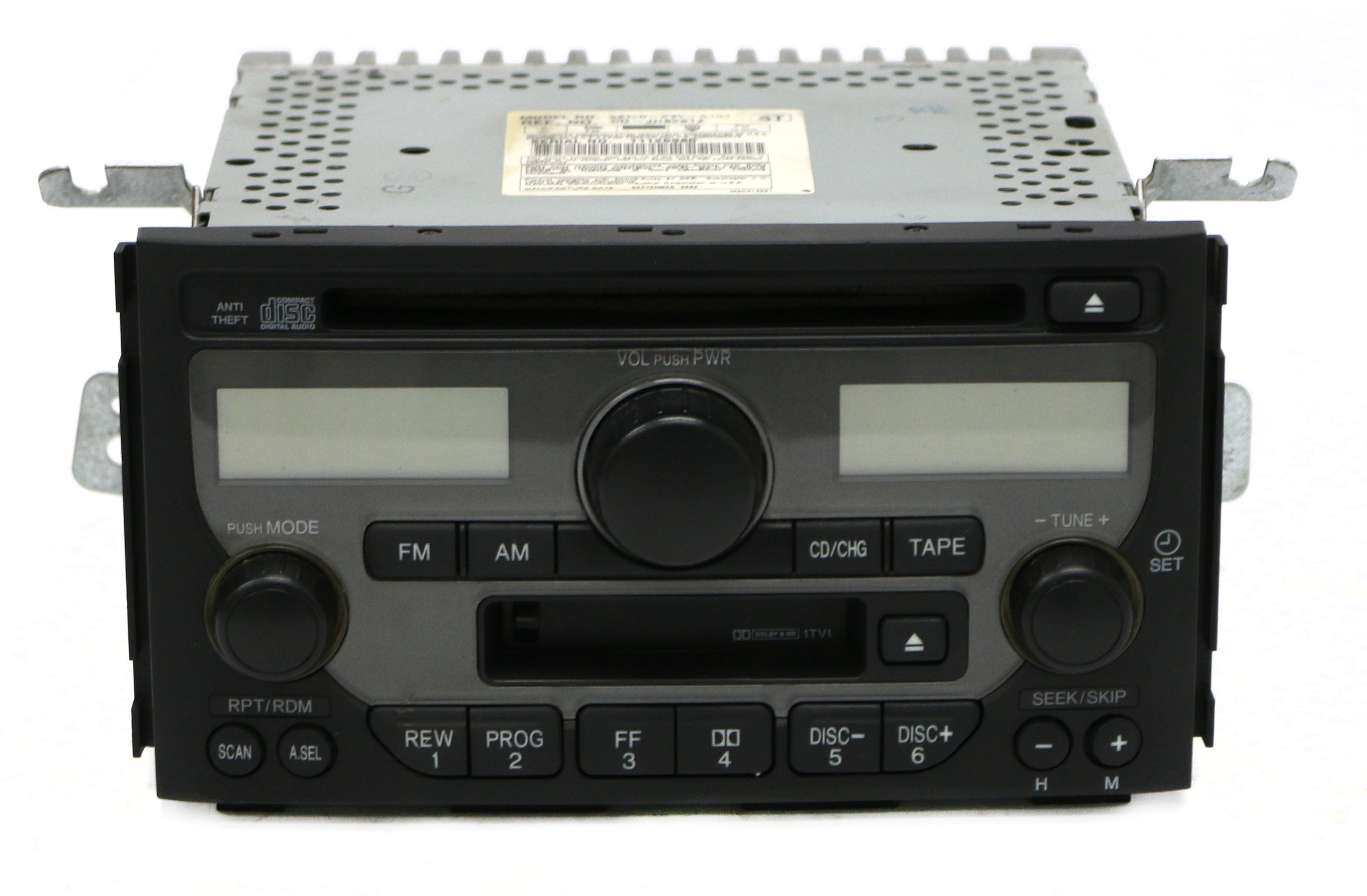 Honda Pilot 2003-05 CD Cassette radio 1TV1.OEM factory original stereo New blem