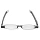 thumbnail image 1 of Gafas de lectura portátiles con marco de doble color, plegables, giratorias, de 360 grados, para ElderTR90, 150 grados, color negro, 1 of 8