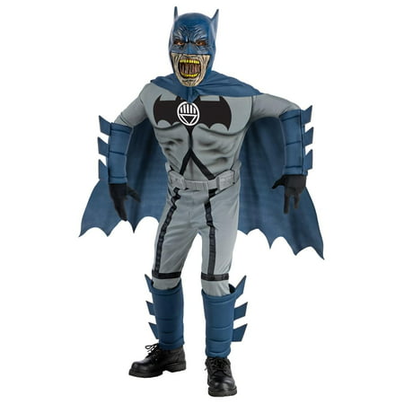 Batman Blue Deluxe Zombie Costume Child Small 4-6