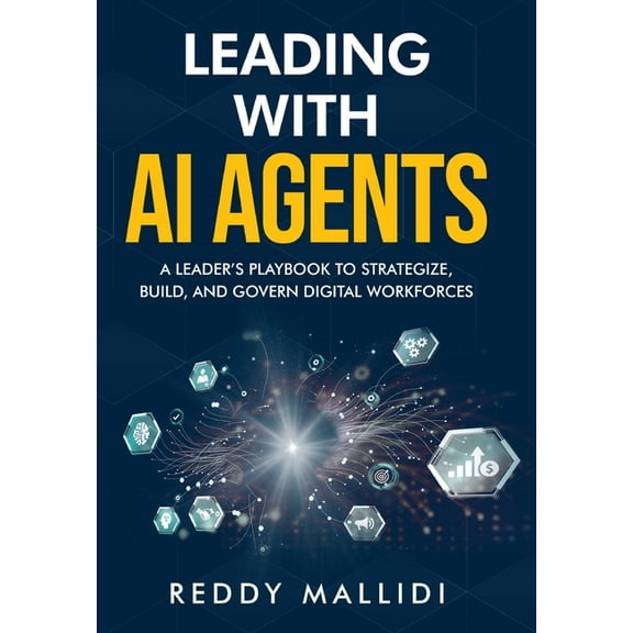 Leading With AI Agents, (Hardcover)