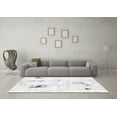 thumbnail image 3 of Ahgly Company Indoor Rectangle Abstract Gray Modern Area Rugs, 7' x 10', 3 of 4