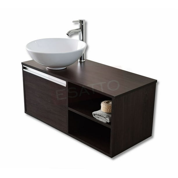 Esatto® Mueble Para Baño Ddtc Globus Con Lavabo, Llave Y Desagües ESATTO MUEBLE PARA BAÑO