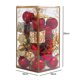 thumbnail image 3 of Juego de 36 bolas navideñas de colores con purpurina, bolas de espuma azules y rojas, colgantes para árbol de Navidad, para decoración del hogar, regalo de fiesta de Año Nuevo, 3 of 5