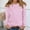 Pink, variant on Thermal Shirts for Women Cold Weather Crewneck Warm Long Sleeve Tops Winter Layering Fleece Pullover Undershirts