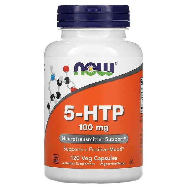 NOW FOODS 5-HTP 100 MG 120 VCAPS
