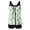 Green, variant on Womens Swimsuits 2026 Vintage Printed Tummy Control 2 Piece Bathing Suit Modest Sporty Tankini Tops with Swim Shorts