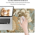 thumbnail image 4 of Desk Mat, Large Mouse Pad, 31.5" x 11.8" XXL Extended Gaming Mousepad, Desktop Decor Desk Pad, Cute Men Women Office Supplies & Accessories, XL Mouse Pad for Laptop & Keyboard, Retro Flower Bird, 4 of 6