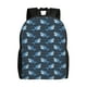 thumbnail image 1 of Fotbe Funny Sharks Mochila de Viaje para Laptop, Mochila Ejecutiva Delgada y Resistente 15.6", 1 of 8