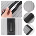 thumbnail image 5 of TETSELF Magnetic Screen Door, 83" x 39", Black, Heavy-Duty Mosquito Mesh, Drill-free Installation For Entry, Bedroom & Patio Doors, 5 of 8