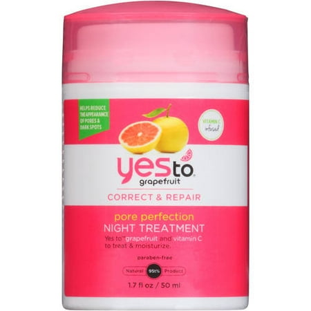 Yesto Grapefruit Correct & Repair Pore Perfection Night Treatment, 1.7 fl oz