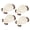 dog, variant on Soft Rubber Door Bumper Pad High Elasticity Noise Reducing Wall Protector Protections Stickers for Home Door Protections