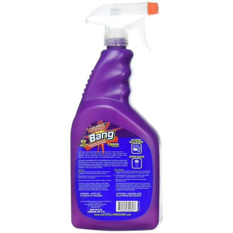 LAs Totally Awesome Bang Bathroom Shower Cleaner One 32 fl oz Bottle 