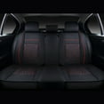 thumbnail image 2 of OTOEZ Luxury Leather Car Seat Covers Front Rear Full Set Universal for Sedan Truck SUV, 2 of 9
