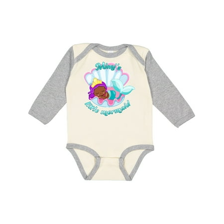 

Inktastic Mimi s Little Mermaid Gift Baby Girl Long Sleeve Bodysuit
