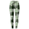 thumbnail image 4 of Outfmvch Christmas Leggings for Women Christmas Pants for Women Compression Leggings for Women Pants Plus Size Leggings Thermal Leggings Mint Green L, 4 of 4