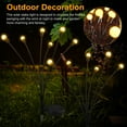 thumbnail image 3 of TSV 2pcs Solar Lights for Garden, Waterproof Firefly Swaying Lights, Warm White, 3 of 8