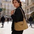 thumbnail image 7 of AYktou Large Tote Bag for Women, Slouchy Casual Shoulder Bag Travel Handbags Crossbody Bag, Adjustable Straps Crossbody Purse Waterproof Nylon Satchel Shoulder Hobo Bag for Work Commute Shopping, 7 of 7