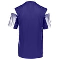 thumbnail image 2 of Holloway Sportswear 3XL Arc Short Sleeve Tee Purple/White 222544, 2 of 4