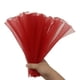 thumbnail image 1 of Xiao Hua Papel de embalaje con borde de perla, material de ramo de hilo ondulado plegado, malla de flores para envolver flores, arte floral, 4 metros de largo (rojo), 1 of 5