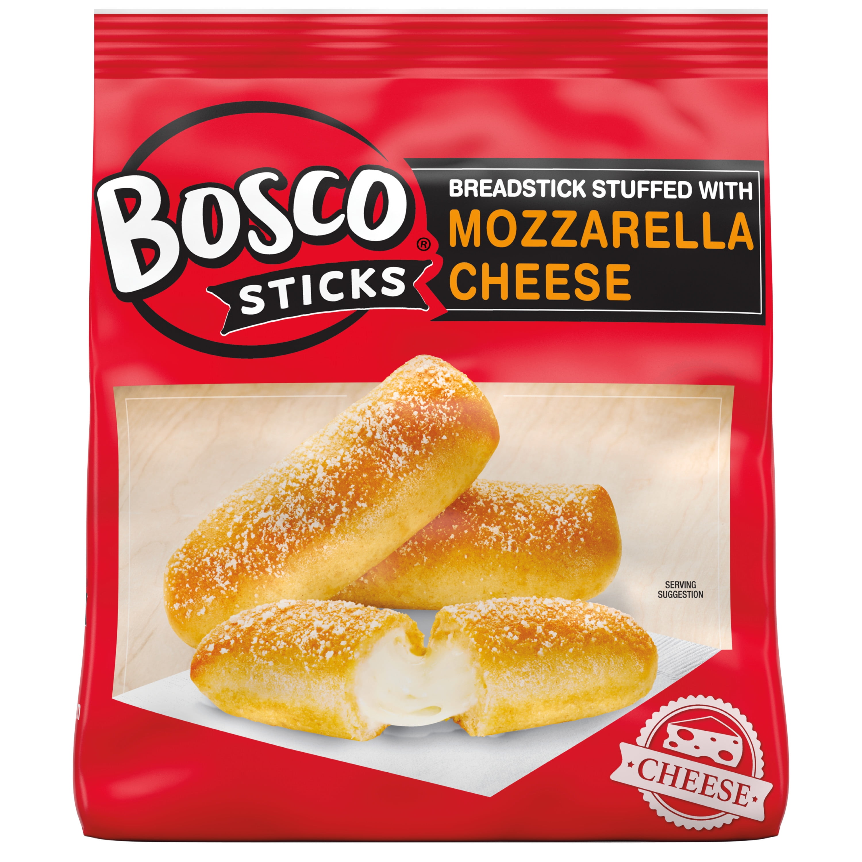 Bosco Mozzarella Cheese Stuffed Breadsticks, 9 Count