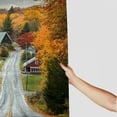 thumbnail image 3 of Autua Fall Foliage Shower Curtain 100% Polyester Home Bathroom Decoration with Hooks 36"x72, 3 of 7