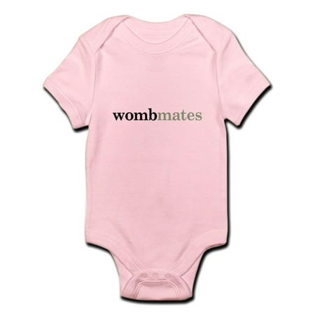 

CafePress - Twin Or Triplet Wombmates Infant Bodysuit - Baby Light Bodysuit